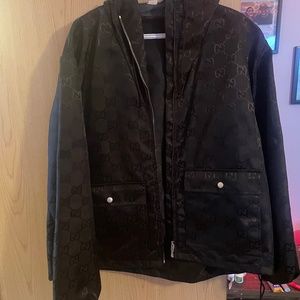 Gucci rain jacket mens